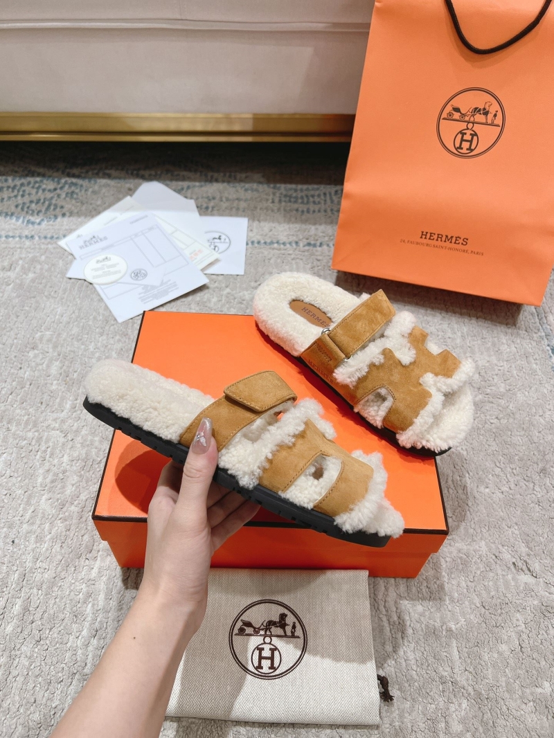 Hermes Slippers